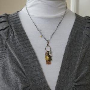 Harry Potter Themed Necklace, Mixed Metal..